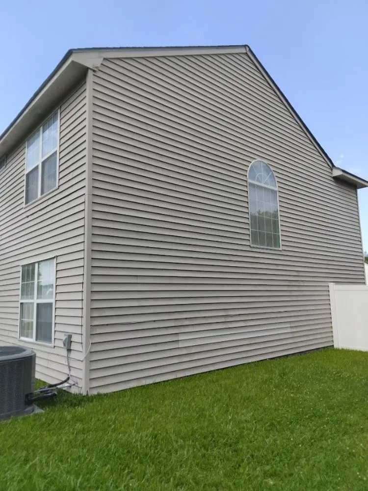 Affordable garden landscaping experts serving Portsmouth, VA - Two brothers painting and Pressure Washing