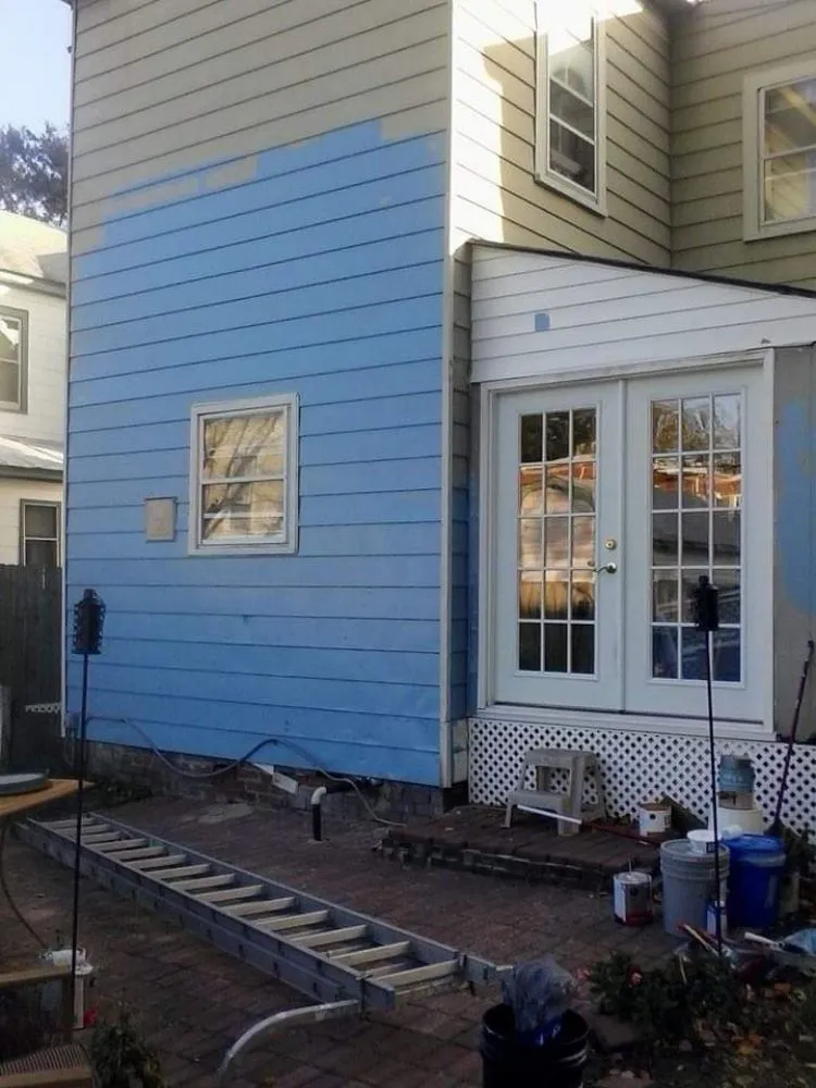 Top-rated lawn mowing service in Portsmouth, VA - Two brothers painting and Pressure Washing