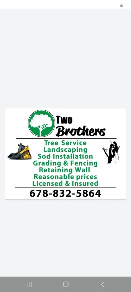 Trusted lawn mowing service in Marietta, GA by Two Brothers Tree Service and Landscaping