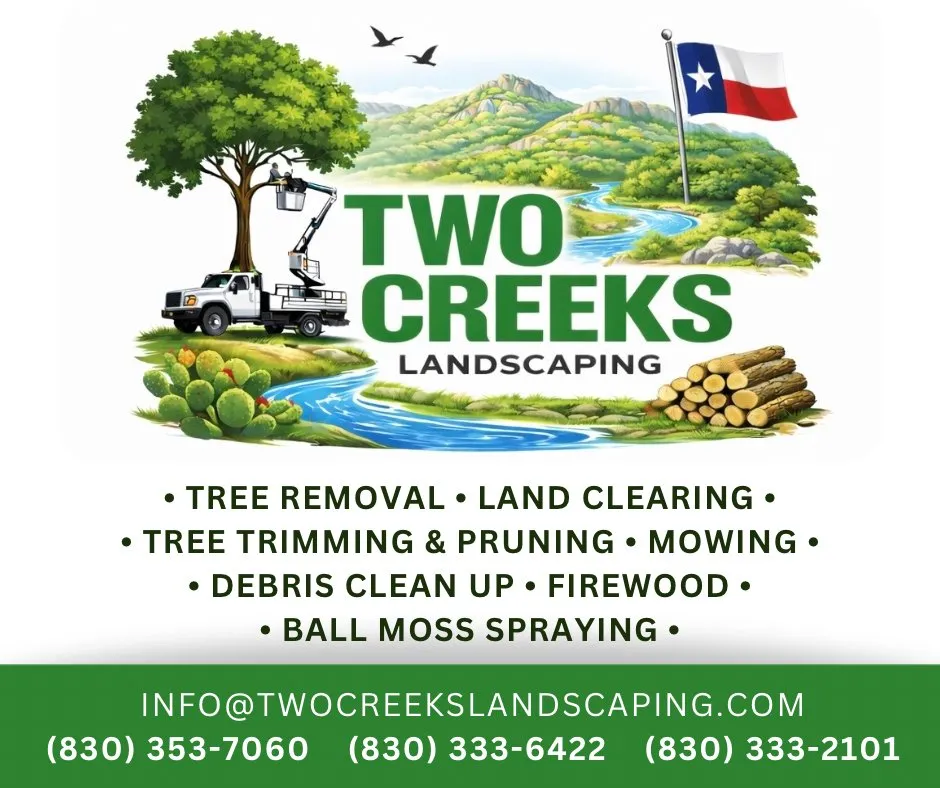 Trusted yard cleanup service experts serving Utopia, TX - Two Creeks Landscaping