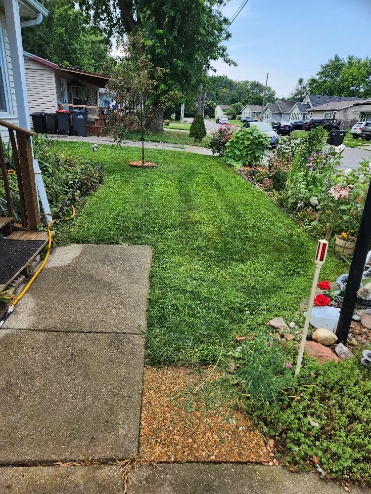 Top-rated outdoor landscaping in Pekin, IL by Two Dudes & A Mower