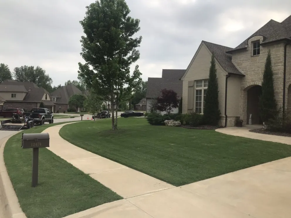 Professional yard cleanup service in Mounds, OK - Two Feathers lawn and outdoors