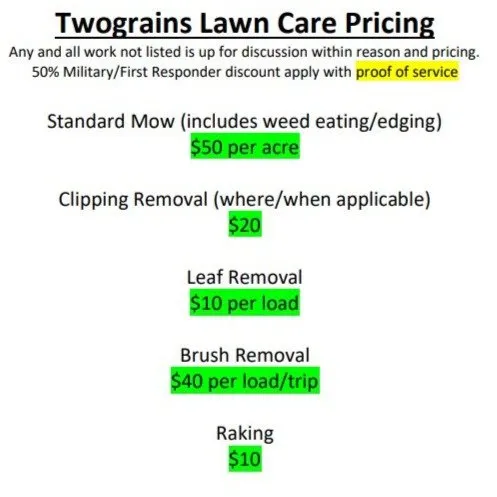 Local landscape installation experts serving Ullin, IL - Two Grains Lawn Care