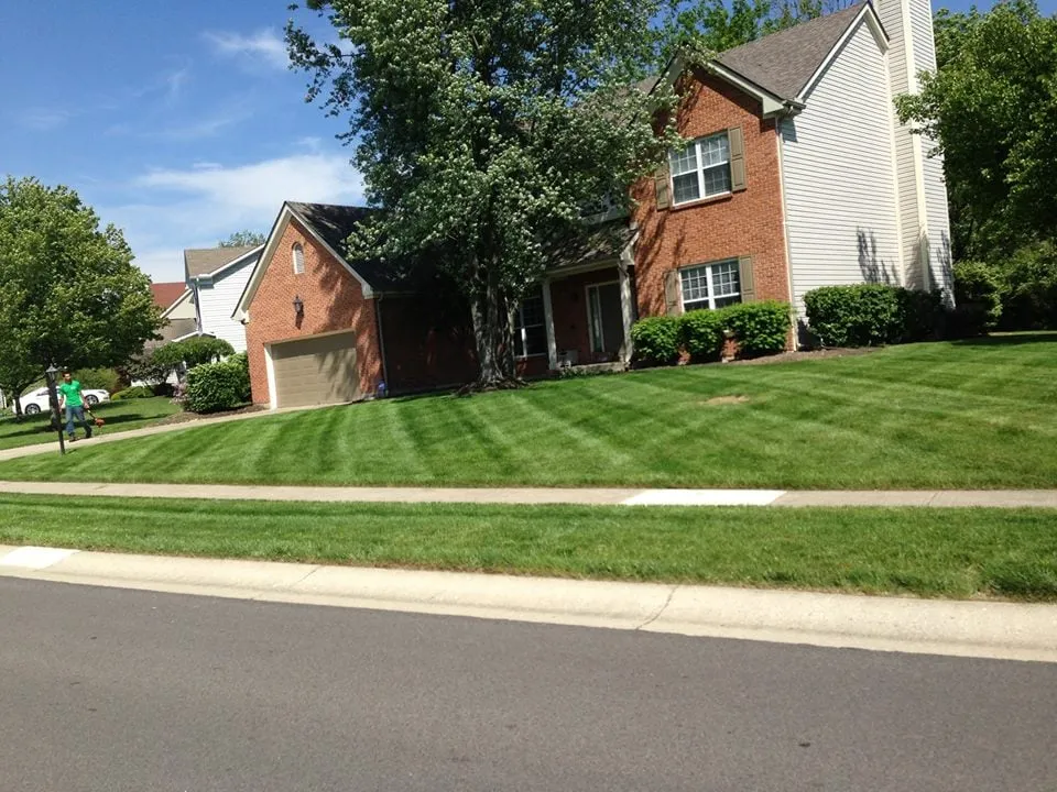 Professional landscape installation in Centerville, OH - Two Guys and a Mower
