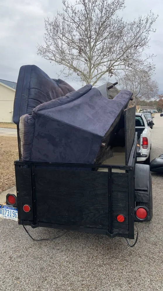 Custom outdoor landscaping in Odessa, FL by Two Guys and a Trailer