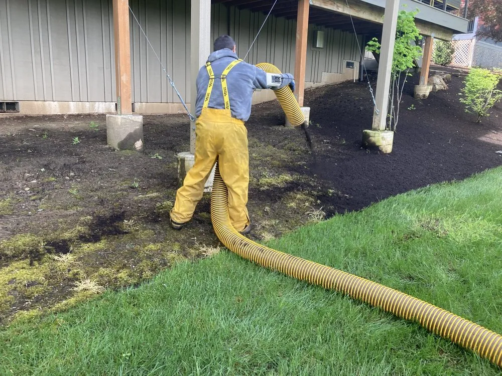 Local yard maintenance in Dayton, OR by Two Guys Bark Blowing