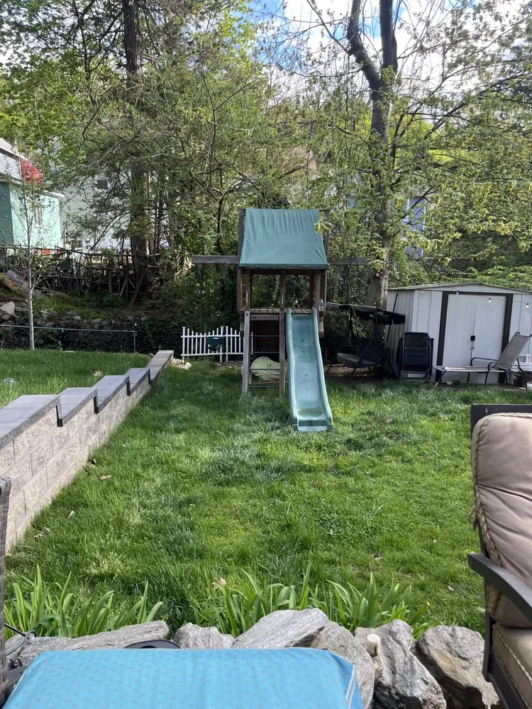 Professional outdoor landscaping with custom design across Staten Island, NY - Two Guys Solutions