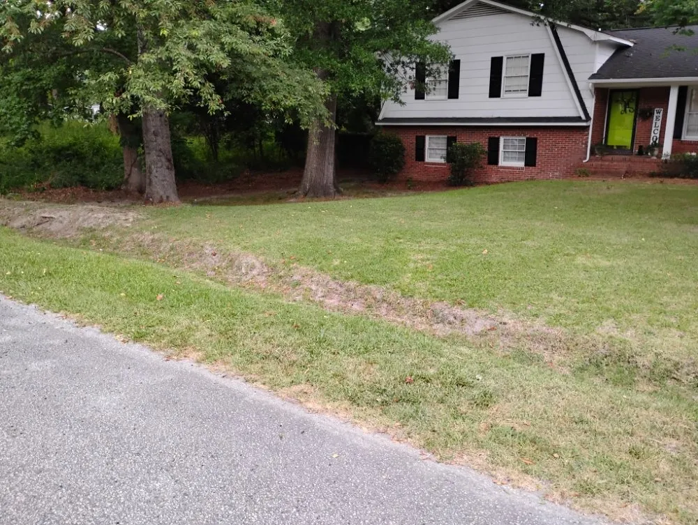 Top-rated landscape installation for homes in Camden, SC by Two Hoes And A Shovel