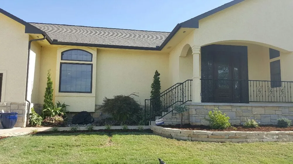 Custom garden landscaping in Derby, KS - Two Lawn Rangers