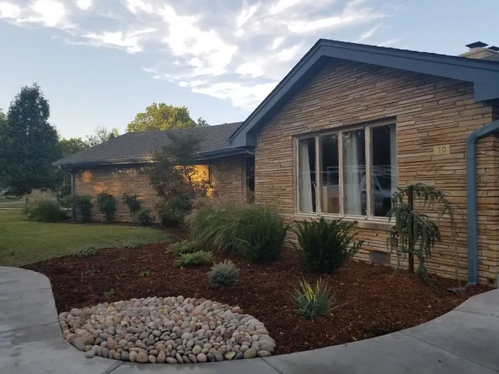 Local garden landscaping in Derby, KS by Two Lawn Rangers