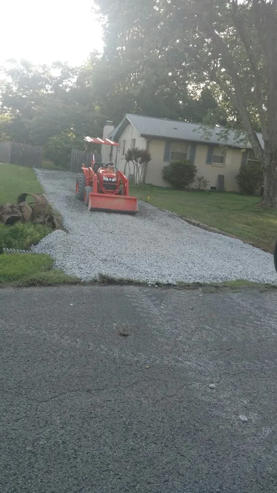 Local residential landscaping with custom design in Dickson, TN by Two Men And A Tractor