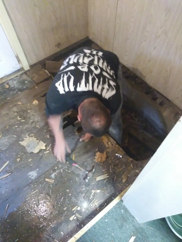 Custom landscape installation with custom design in Bicknell, IN by Two Men Crew