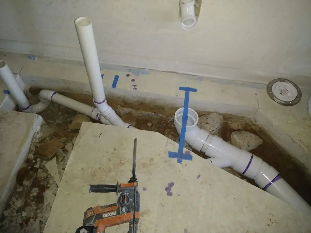 Custom outdoor landscaping in Spotsylvania Courthouse, VA by Two Mules Construction