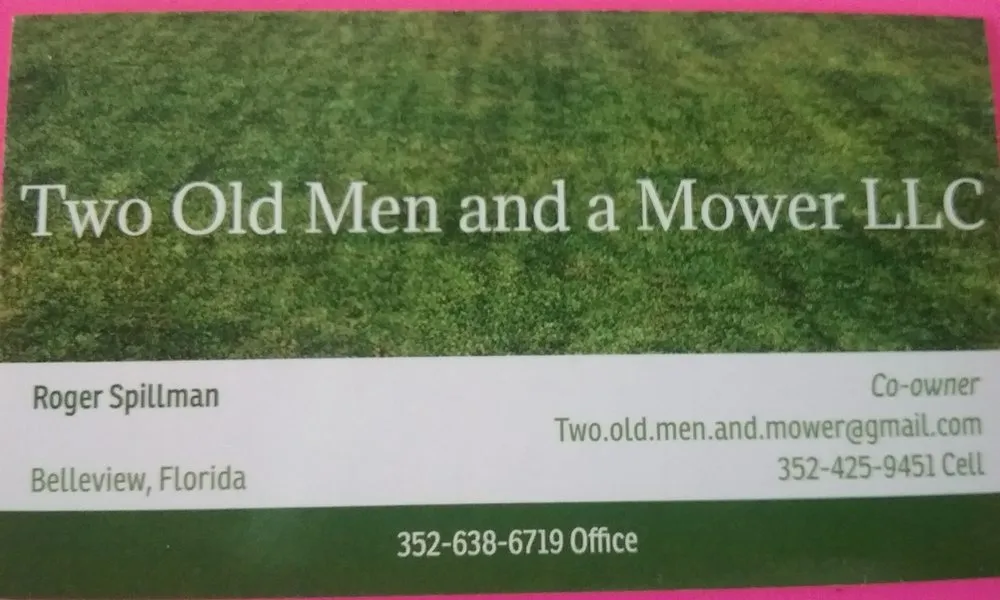 Expert yard maintenance with custom design in Belleview, FL by Two Old Men and a Mower