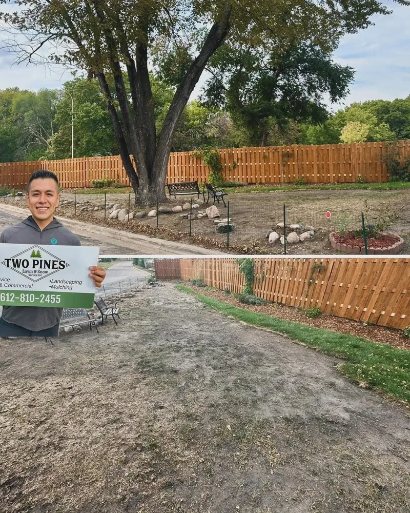 Top-rated outdoor landscaping in Bloomington, MN by Two Pines Lawn and Snow Services