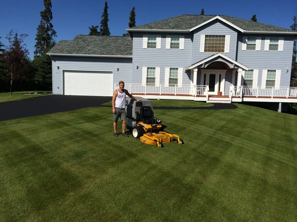 Affordable outdoor landscaping with custom design in Anchorage, AK by Two Seasons Services