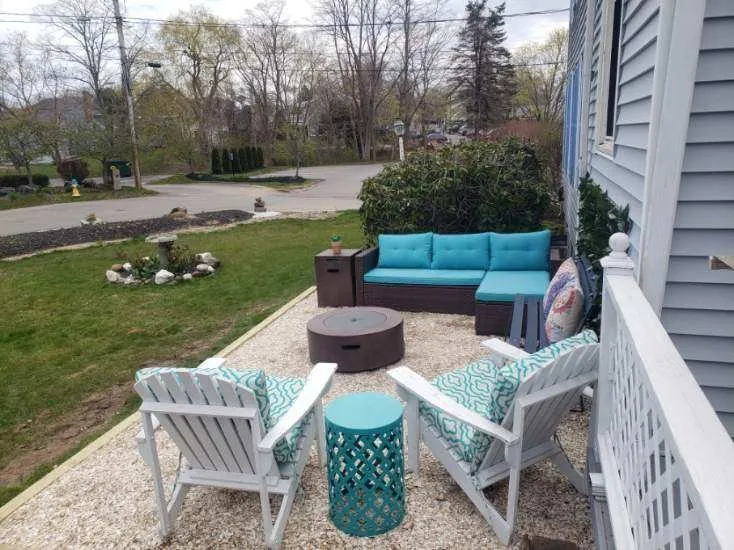 Trusted landscape installation with custom design in Berwick, ME by Two Wagons Landscaping