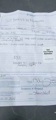 Two3 Tree & Property Maintenance Logo