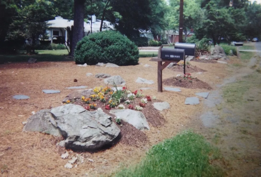 Custom garden landscaping near you across Asheboro, NC - T.W.'s Lawn Service and Landscaping