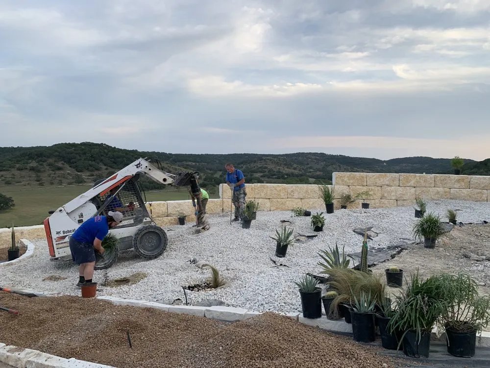Local landscape installation experts serving Bandera, TX - TX Design Landscapers