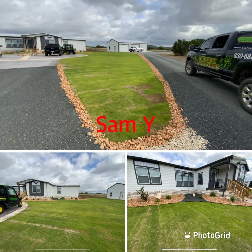 Professional landscape design in Bandera, TX - TX Design Landscapers
