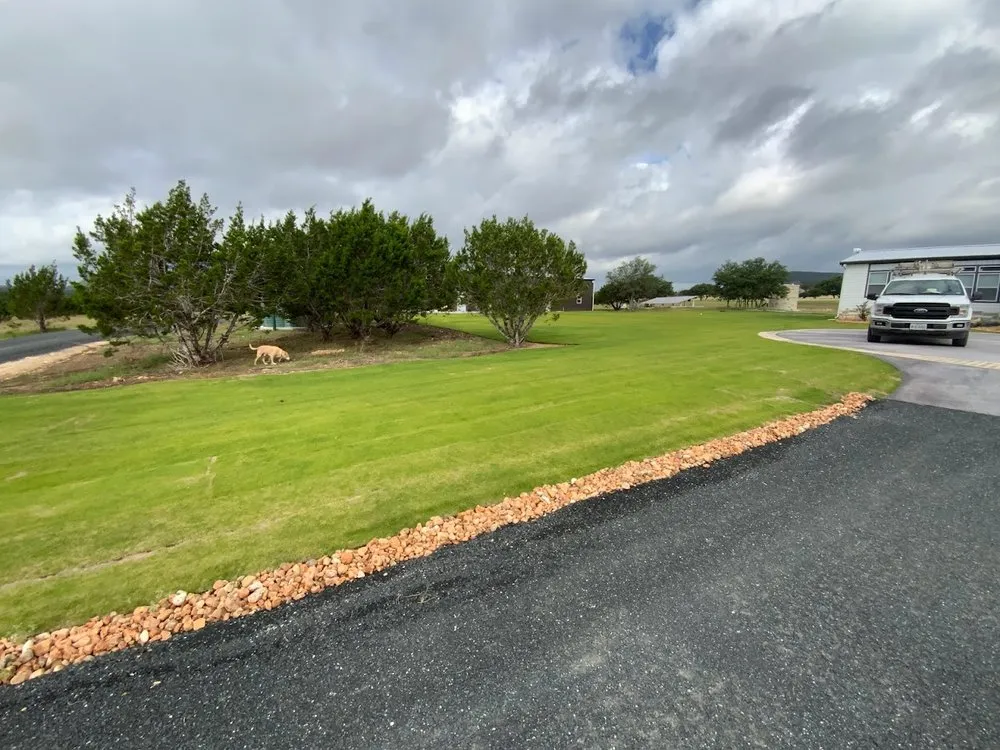 Affordable yard maintenance for year-round maintenance in Bandera, TX by TX Design Landscapers