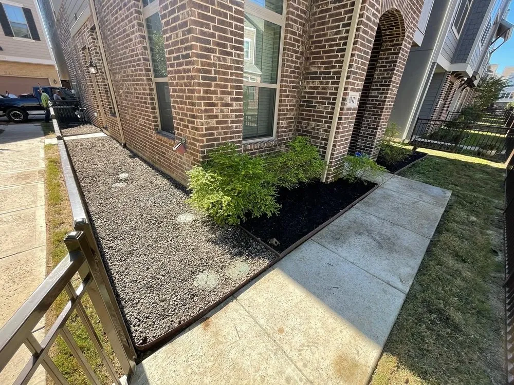 Top-rated landscape design for outdoor upgrades in Dallas, TX by TX Lawn Legends