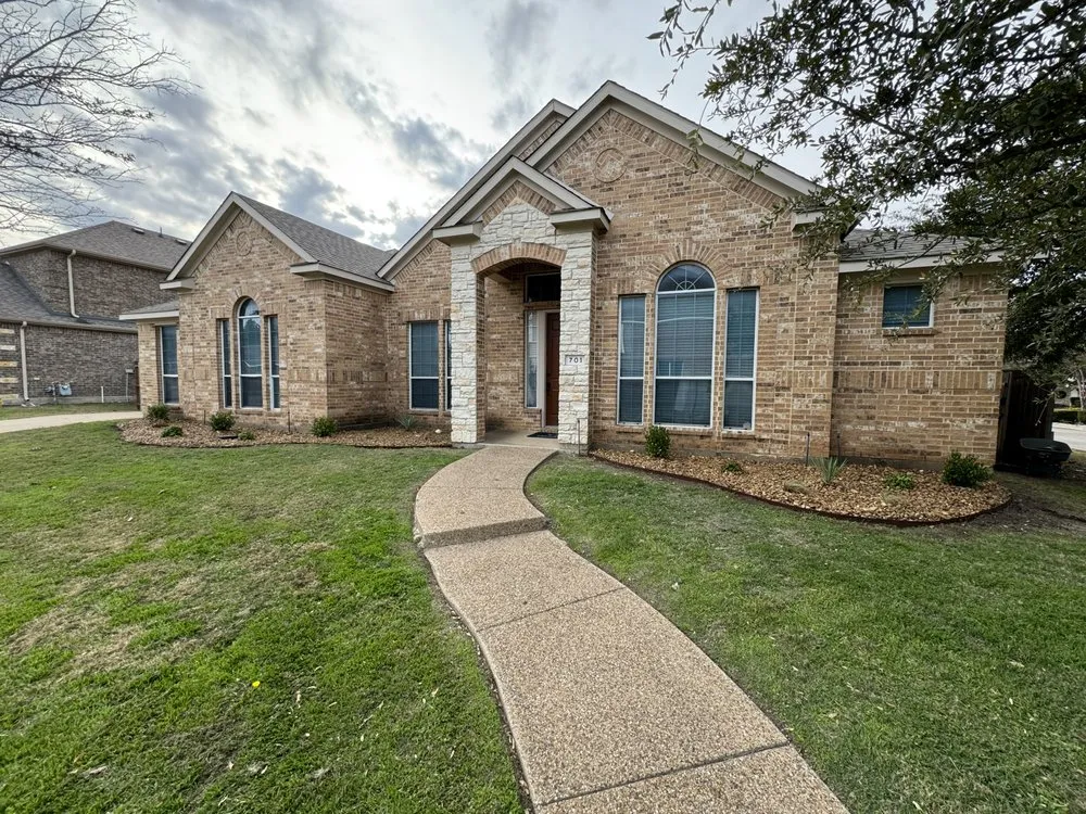 Custom outdoor landscaping for year-round maintenance across Dallas, TX - TX Lawn Legends