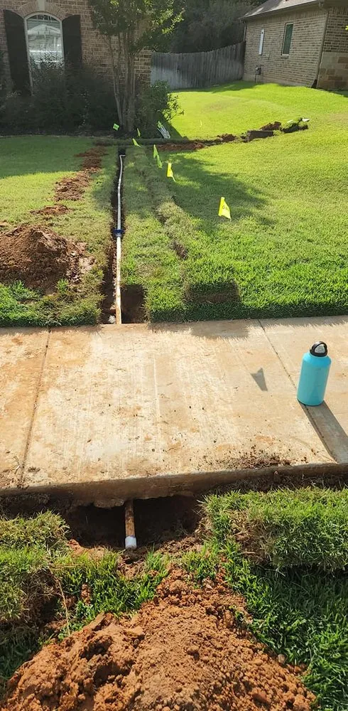 Reliable residential landscaping in Gladewater, TX by TX Mile Services