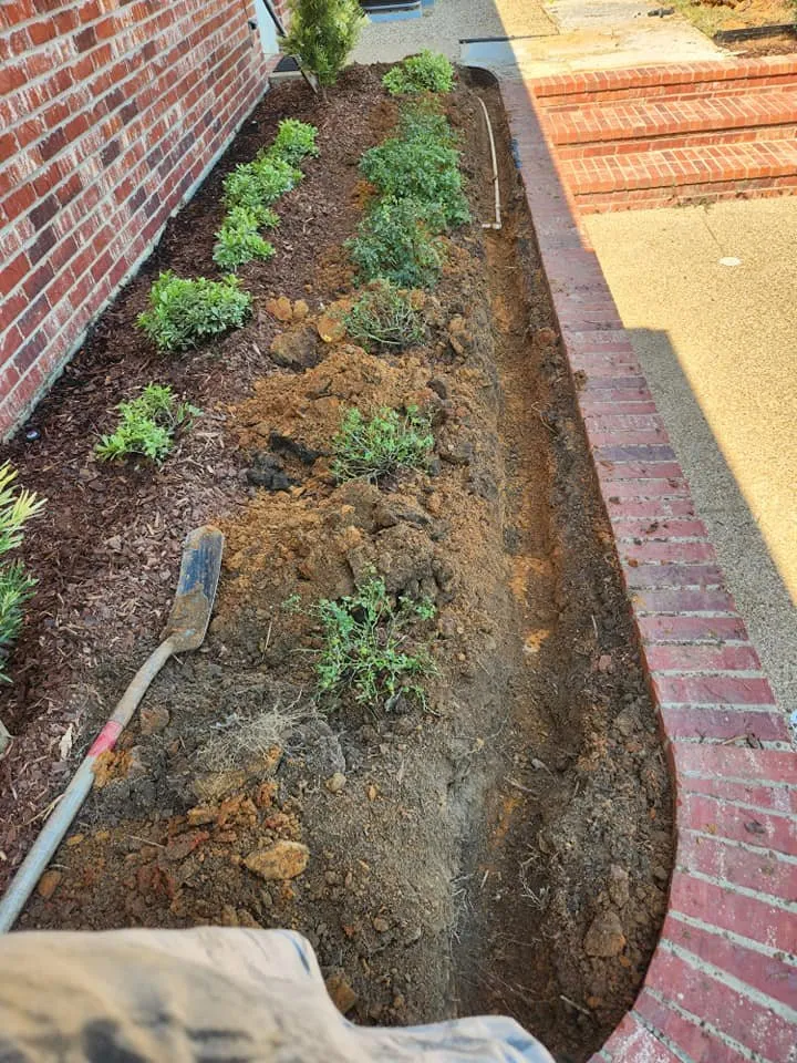 Affordable lawn mowing service for residential properties in Gladewater, TX by TX Mile Services