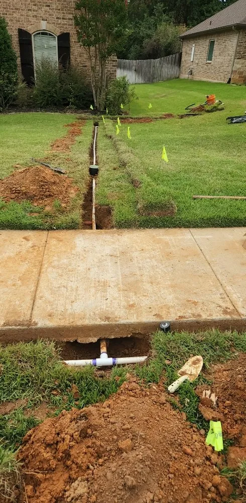 Professional landscape installation experts serving Gladewater, TX - TX Mile Services