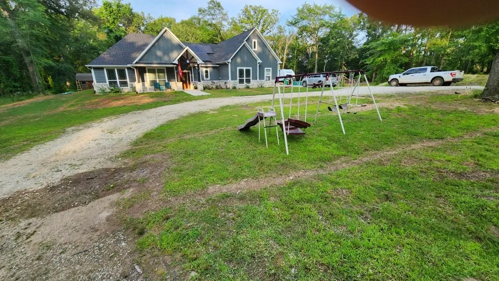 Reliable yard cleanup service for residential properties in Gladewater, TX by TX Mile Services