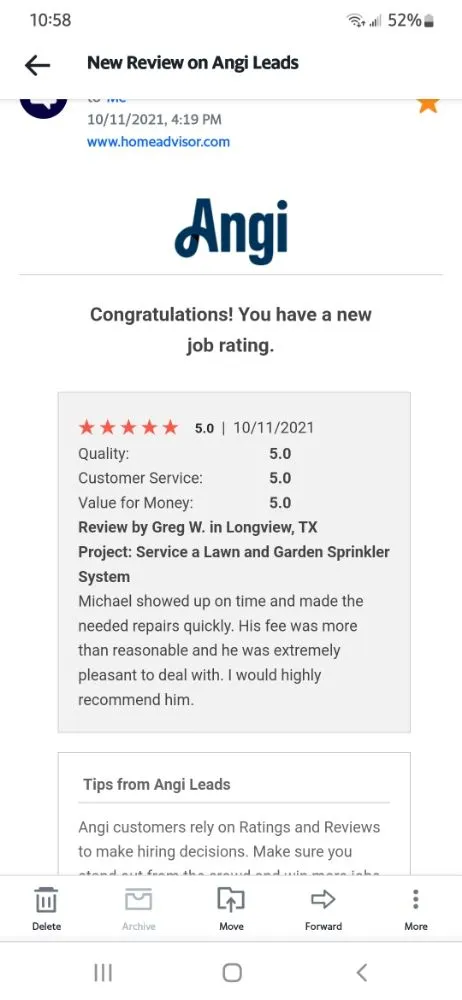 Local landscaping services in Gladewater, TX - TX Mile Services