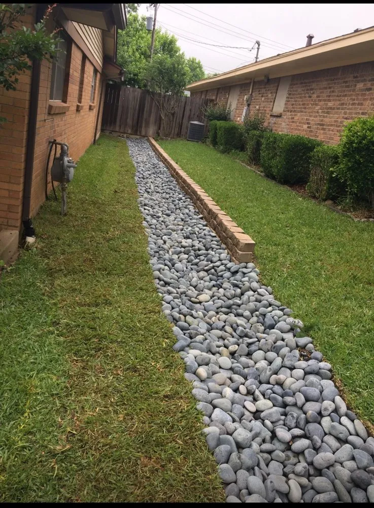 Professional residential landscaping in Haslet, TX by Tx Outdoor Sevices