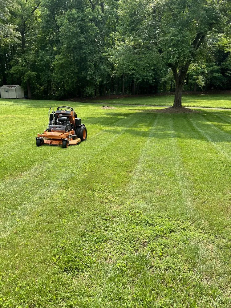 Top-rated lawn mowing service in Chesterfield, VA by TX3 Lawn & Landscape