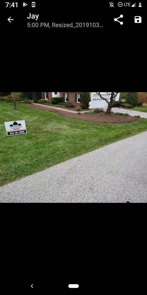 Custom outdoor landscaping in Eldersburg, MD by Tycoon Solutions Landscaping