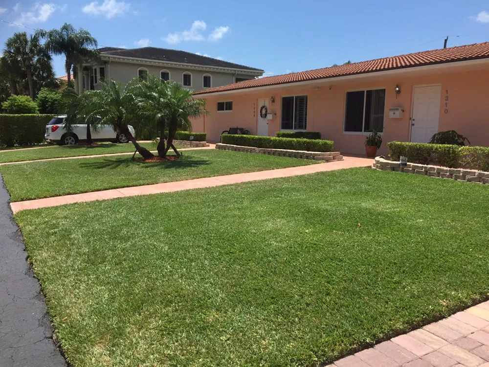 Local landscape installation in Hollywood, FL - Tyler Costa's Lawn Care