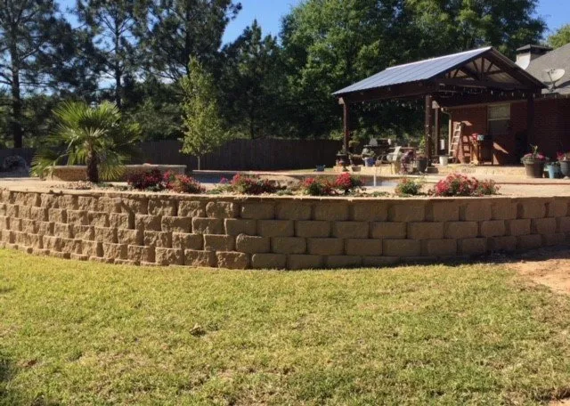Custom garden landscaping for beautiful yards in Tyler, TX by Tyler Sprinkler and Landscape