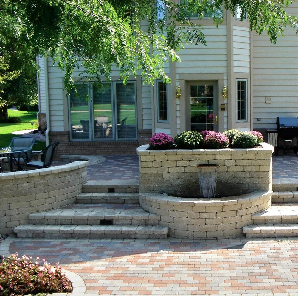 Custom garden landscaping in Rockford, IL - Tyler's Landscaping