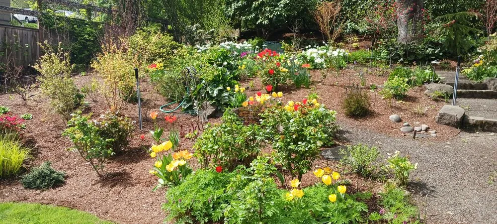 Expert garden landscaping in Eugene, OR by Tyler's Lawn and Garden Care