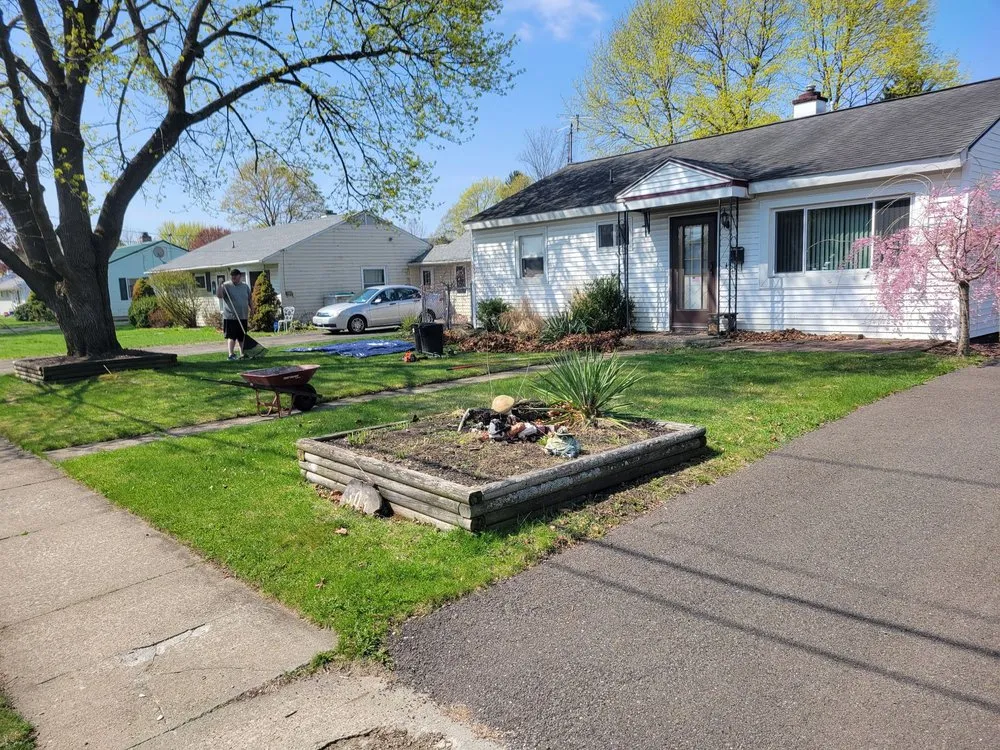 Custom yard maintenance for residential properties in Elmira, NY by Tyler's Lawn Care & Pressure Washing