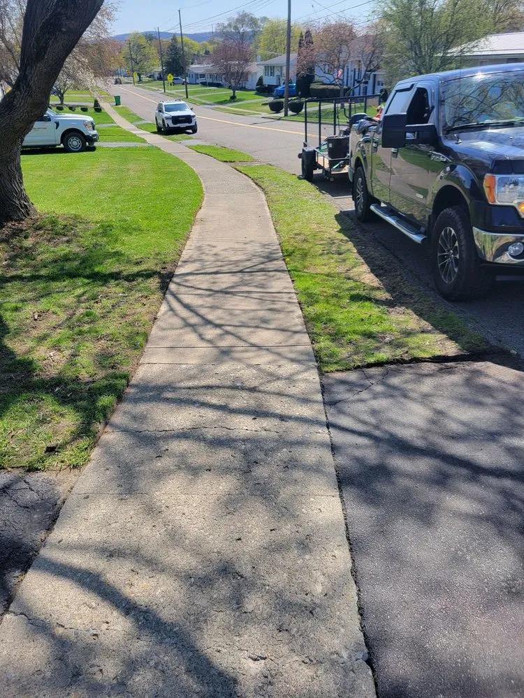 Local yard maintenance for residential properties in Elmira, NY by Tyler's Lawn Care & Pressure Washing