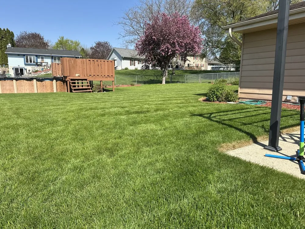 Custom lawn mowing service for outdoor upgrades across Menomonee Falls, WI - Tylers Lawn Care