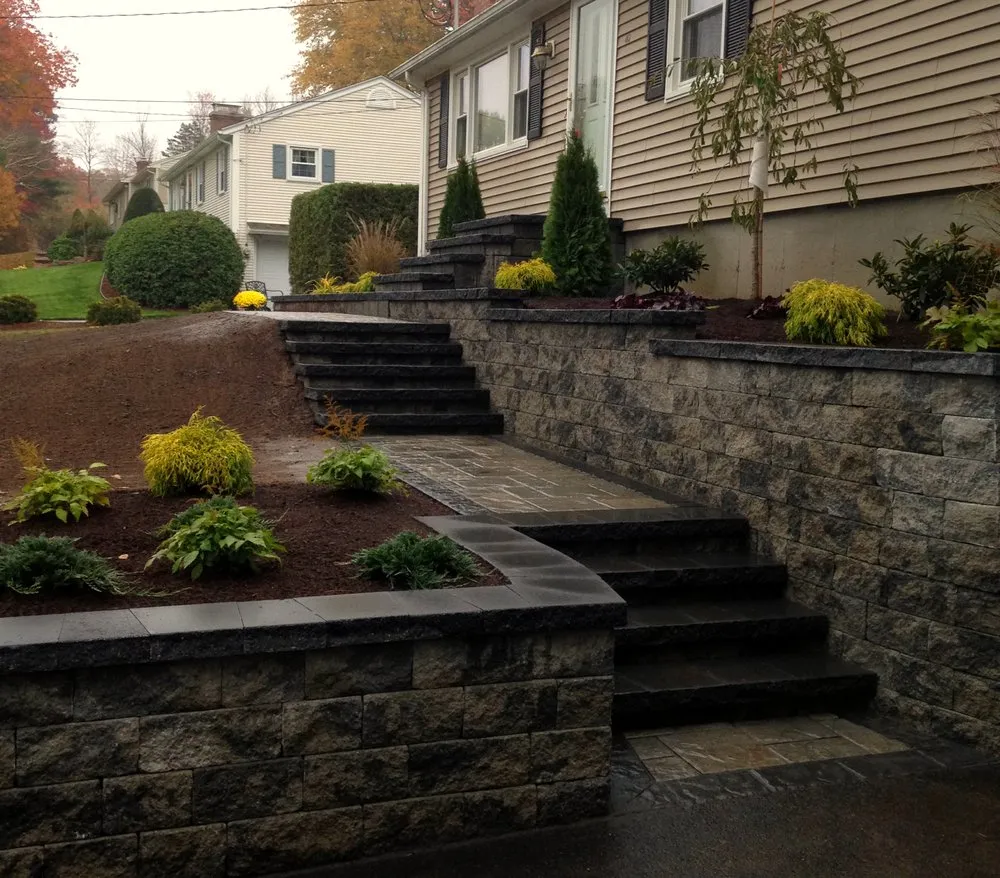 Trusted outdoor landscaping for beautiful yards in Southwick, MA by Tynic Landscaping