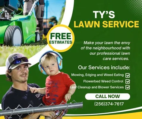Ty’s Lawn Service Logo