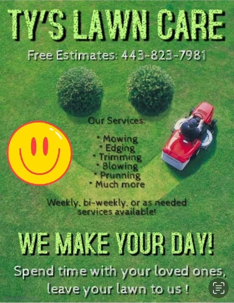Professional yard maintenance in Baltimore, MD - Ty's Lawncare Services