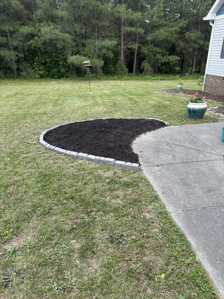 Affordable garden landscaping in Wake Forest, NC by Ty's Scapes