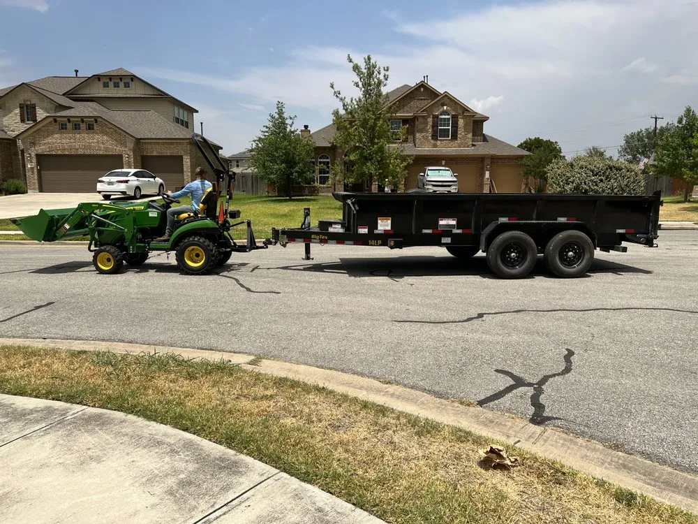 Reliable yard cleanup service in Hutto, TX by Tyson's Mow and More