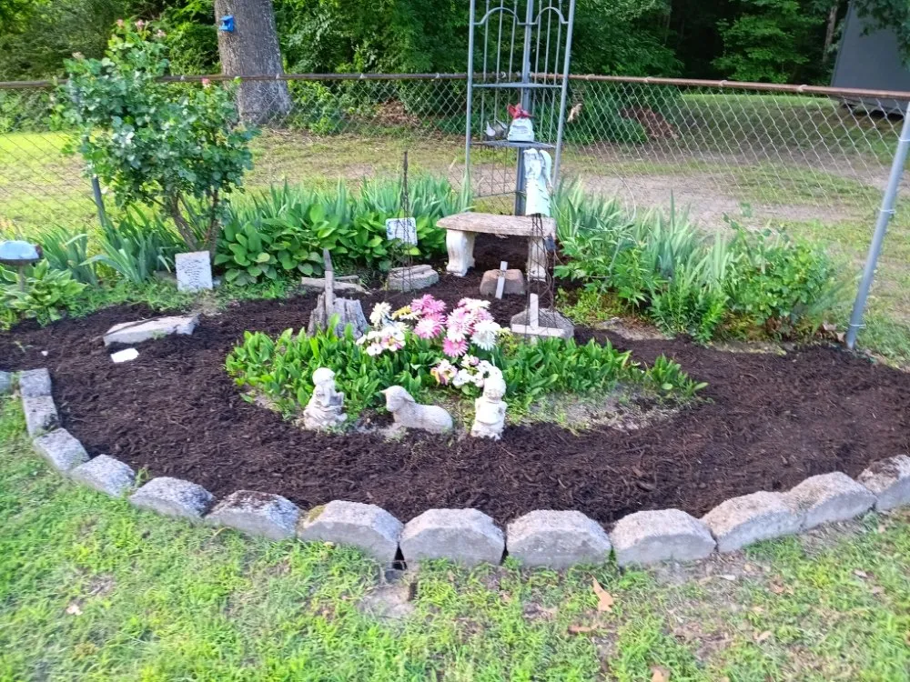 Professional lawn mowing service for residential properties in Petersburg, VA by T&Z Lawncare Services