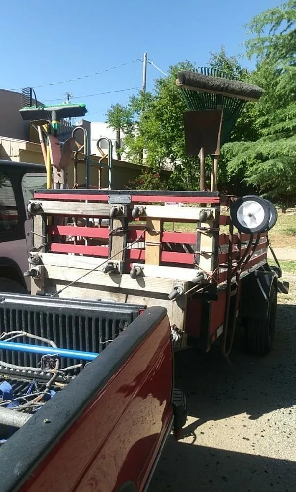 Professional outdoor landscaping with custom design in Mayer, AZ by U Call We Haul